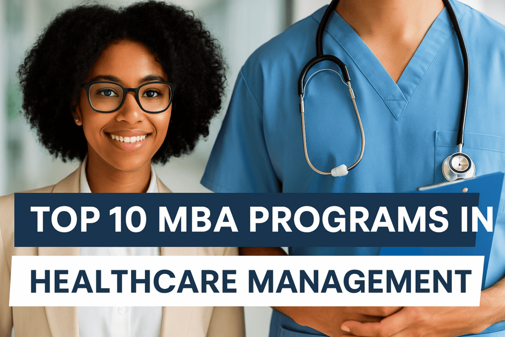 Top MBA programs in healthcare Management