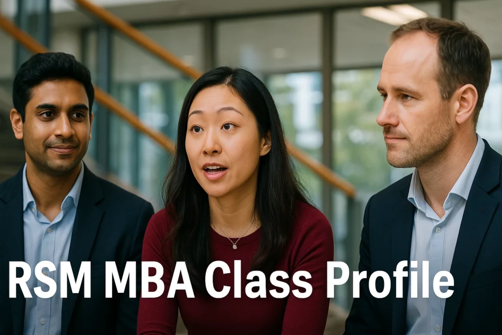 RSM MBA: Class Profile
